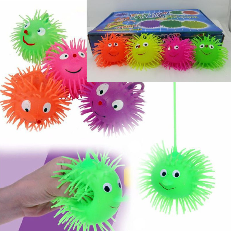 Flashing Spikey Face Assorted Colours - Pixie Toy Store